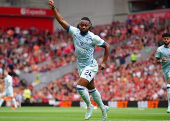 GOAL RUSH: Ghana’s Antoine Semenyo scores for Bournemouth against Liverpool (Video)