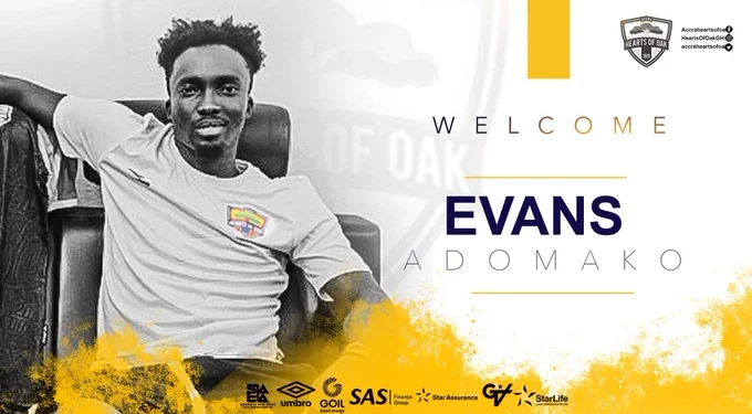 Evans Adomako calls for prayers after sealing Hearts of Oak move