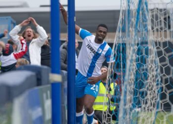 Ghanaian forward Emile Acquah wins Man-Of-The-Match in Barrow’s draw at Accrington