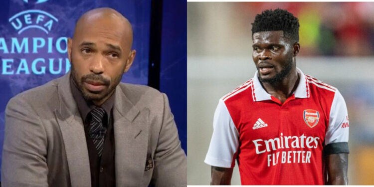 Thiery Henry hails Thomas Partey’s new role at Arsenal