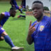 Video: Watch Liventus Arthur’s first training session at Hearts of Oak
