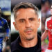 “I see him more as an Essien” – Man United legend Gary Neville compares Arsenal’s Declan Rice to Ghana legend Michael Essien