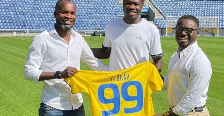 Ghanaian striker Emmanuel Yeboah completes move to Danish side Brondby IF