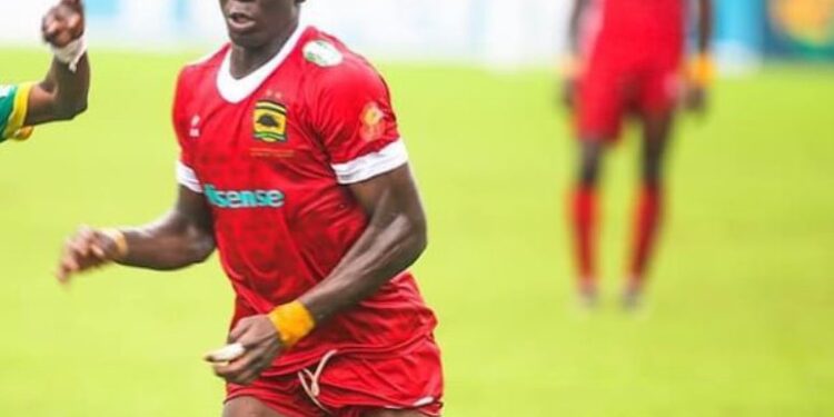 Asante Kotoko midfielder Eric Zeze gears up for the new Ghana Premier League season