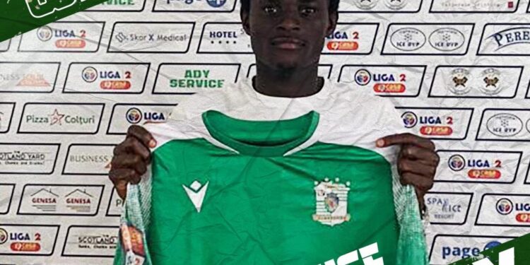 OFFICIAL: Ghana’s Daniel Nortey joins Romania outfit CSC Dumbravita