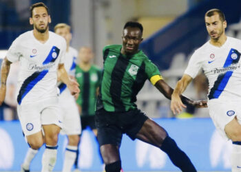 Ghanaian striker Raphael Dwamena on target in KF Egnatia defeat to Inter Milan in pre-season friendly