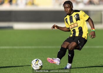 Ghanaian youngster Ibrahim Sadiq scores brace to take BK Hacken to Europa League group stage