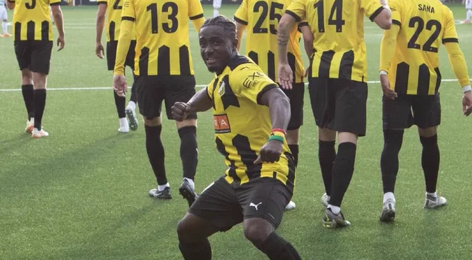 Ghanaian youngster Ibrahim Sadiq scores brace and gets assist as BK Hacken win Europa League qualification tie