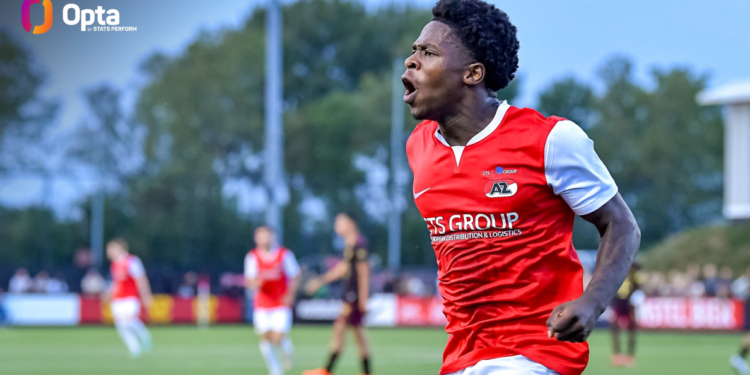 Ghanaian young forward Jayden Addai delighted to score hat-trick in AZ Alkmaar win against SC Telstar