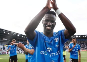 Ghanaian forward Mohammed Naeem on target in Halmstad BK defeat to Brommapojkarna