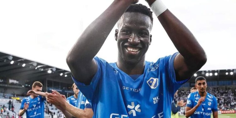 Ghanaian forward Mohammed Naeem on target in Halmstad BK defeat to Brommapojkarna