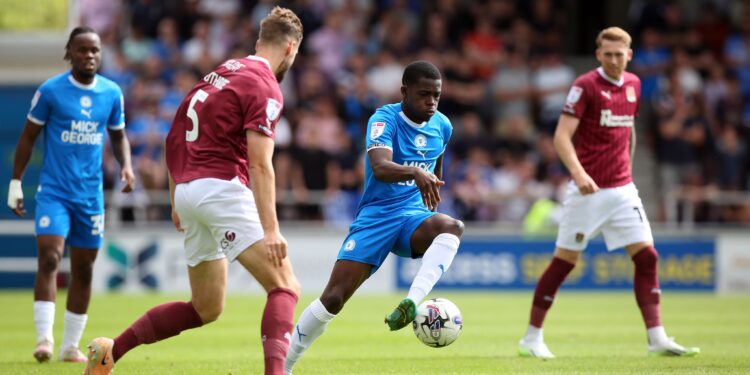 Video: Kwame Poku scores 2nd league goal as Peterborough suffer defeat to Derby County