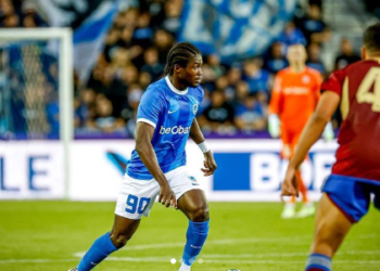 Christopher Bonsu Baah makes Genk debut in Champions League loss