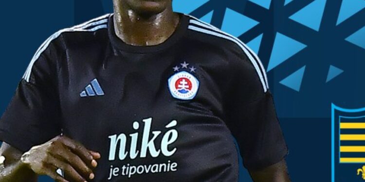 Ghanaian attacker Sharani Zuberu scores to propel Slovan Bratislava to UEFA Champions League playoffs