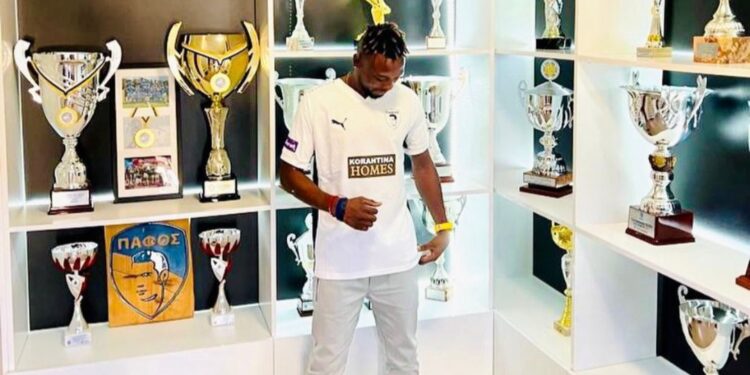 ‘I will work hard’ – Ghana attacker Patrick Twumasi promises Pafos FC