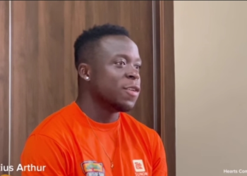 “It’s a privilege to play for Hearts of Oak” – Liventius Arthur