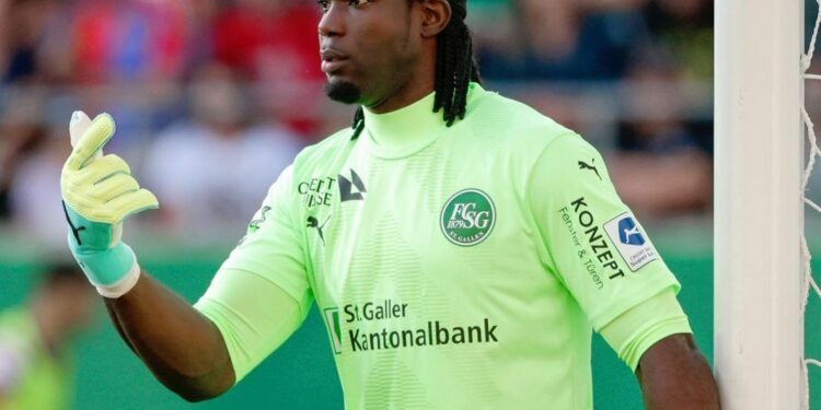 Ghana’s first choice goalkeeper Lawrence Ati-Zigi happy after St Gallen’s draw at Servette