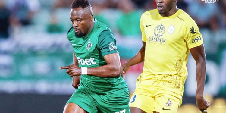 Ghanaian forward Bernard Tekpetey hits brace as Ludogorets whip Astana in Europa League qualifier