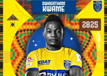 Ghanaian striker Kwame Peprah complete move to Indian side Kerala Blasters