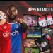 Ghana midfielder Jeffrey Schlupp makes it 200 appearances for Crystal Palace in defeat to Arsenal
