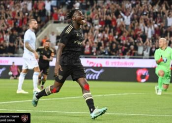 Ghanaian midfielder Kelvin Ofori scores in Spartak Trnava win over SK Dnipro-1 in Europa Conference League qualifiers