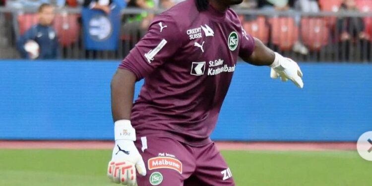 Ghana’s first choice goalkeeper Lawrence Ati-Zigi Happy with St Gallen’s draw at Zürich