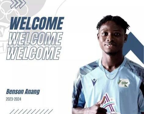 Ghanaian defender Benson Anang joins Cypriot club FC Othellos Athienou