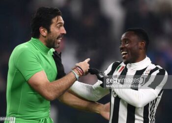 ‘Enjoy your retirement’ – Kwadwo Asamoah pays tribute to Italy goalkeeper Gianluigi Buffon as he retires
