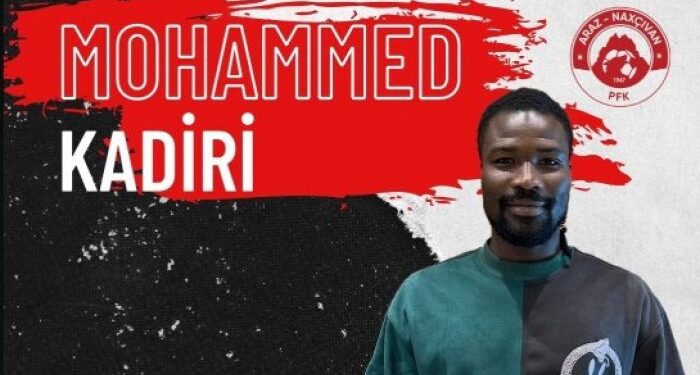 Ghanaian midfielder Mohammed Kadiri joins Araz-Naxcivan