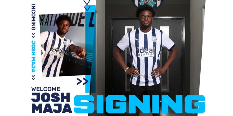 English Championship side West Bromwich Albion sign Nigerian striker Josh Maja