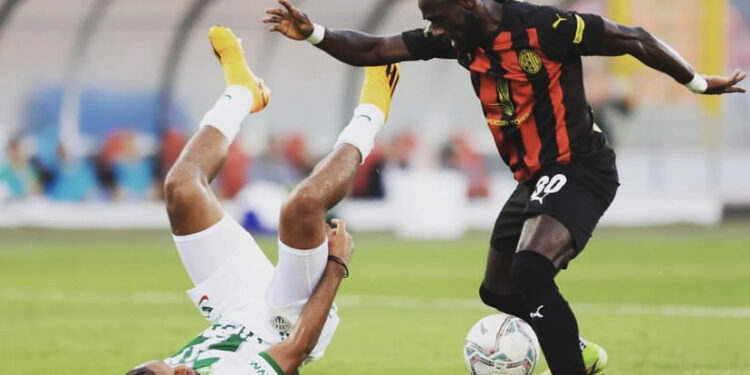 Ghanaian winger Seth Paintsil scores in Hamrun Spartans’ win over Gudja United in Malta