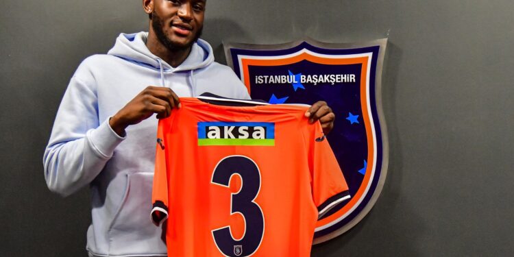 Istanbul Basaksehir unveils new signing Jerome Opoku [PHOTOS]