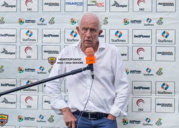Hearts of Oak coach Martin Koopman in selection dilemma ahead of Bofoakwa clash