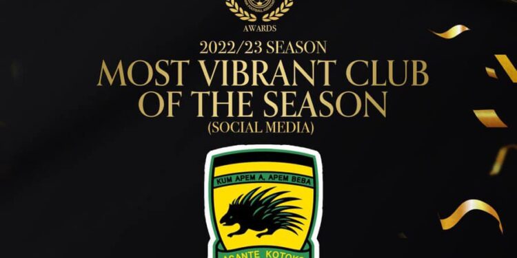 Asante Kotoko crowned ‘Most Vibrant Club of the Season’ at the maiden GFA awards