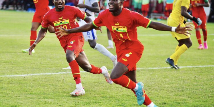 VIDEO: Lyon winger Ernest Nuamah scores debut Black Stars goal