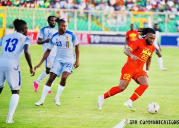 Social media users hail Antoine Semenyo after cameo in Black Stars win over Central African Republic