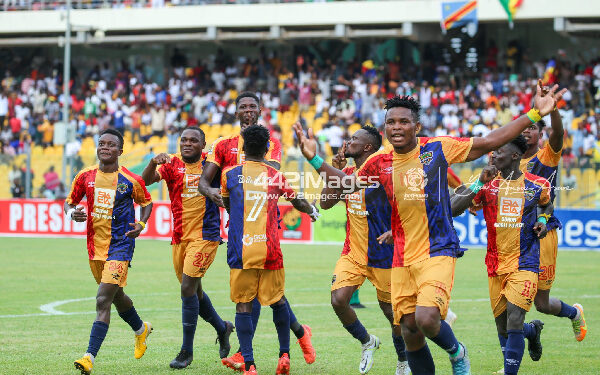 Match Report: Cameroonian striker Albert Eonde bags hat-trick as Hearts of Oak beat Vision FC in pre-season friendly
