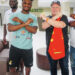 Check out photos from Kudus’ meeting with West Ham fan who came  to watch Ghana game
