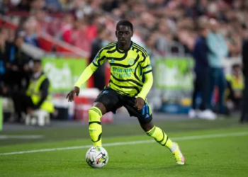 Mikel Arteta hails ‘versatile’ Charles Sagoe Jr after Arsenal debut in Carabao Cup against Brentford