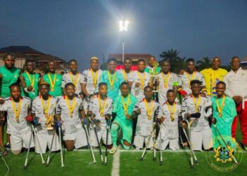 Sports Minister Mustapha Ussif salutes gallant Ghana Amputee Football Team for winning Gold