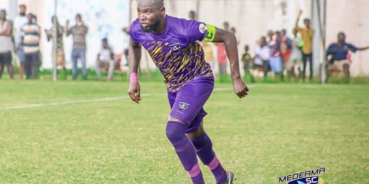 Vincent Atinga bids farewell to Medeama SC supporters