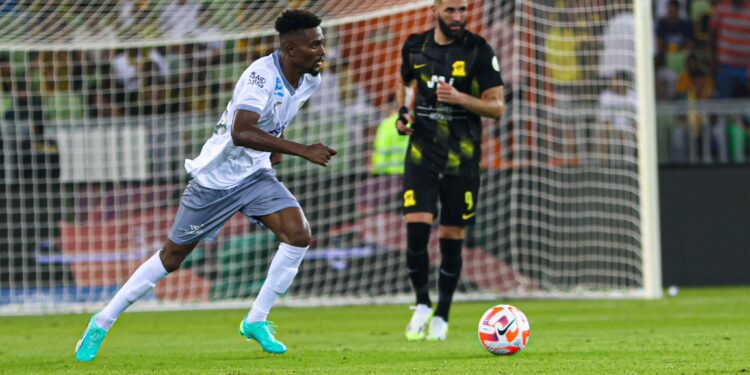 Ghanaian midfielder Bernard Mensah bags hat-trick in Al Taee’s defeat to Al Ettifaq