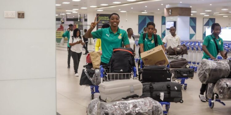 Black Queens land in Ghana after Rwanda win