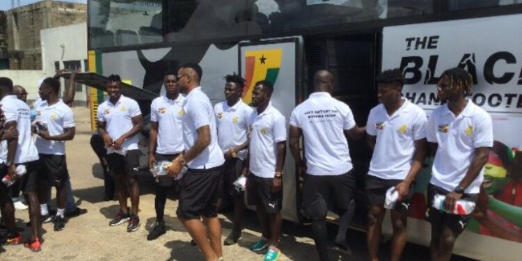 Watch how Black Stars were booed by Kumasi fans after Tuesday’s training