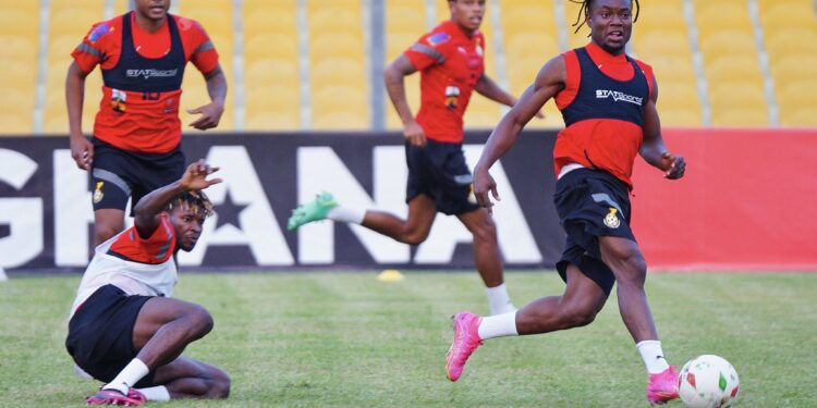 How Ghana could line up against Liberia as Chris Hughton tries fringe players; Semenyo leads attack, Hamidu, Ambrosius debuts