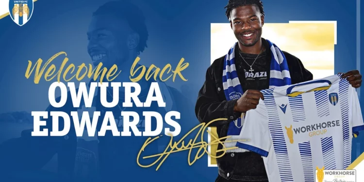 Ghanaian winger Owura Edwards joins Colchester United