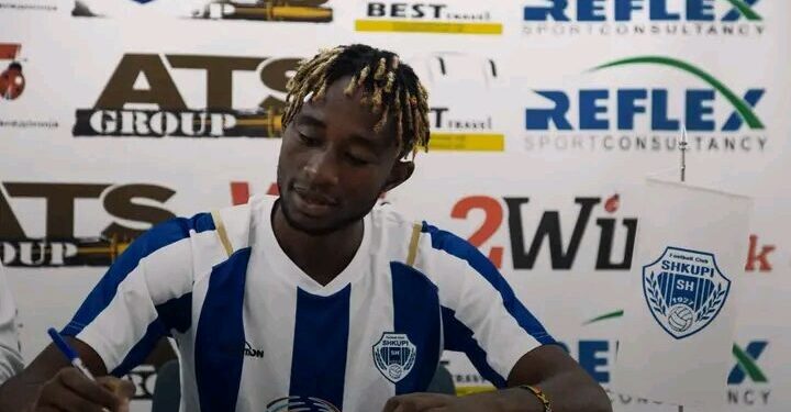 KF Shkupi confirm the signing of Ghanaian striker Issah Kuka from Hearts of Oak