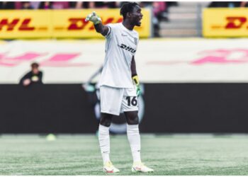 Young Ghanaian goalkeeper Emmanuel Ogura joins HIK on loan from Nordsjaelland