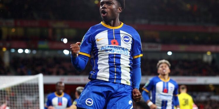 VIDEO: Watch Tariq Lamptey two assists in Brighton’s emphatic win over Man United