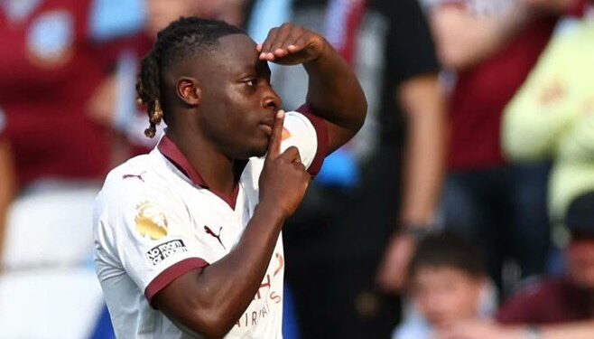 Jeremy Doku scores debut goal in Man City’s 3-1 win over West Ham